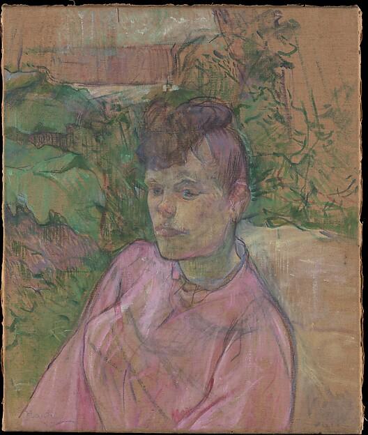 Henri de Toulouse-Lautrec — Frau im Garten von Monsieur Forest