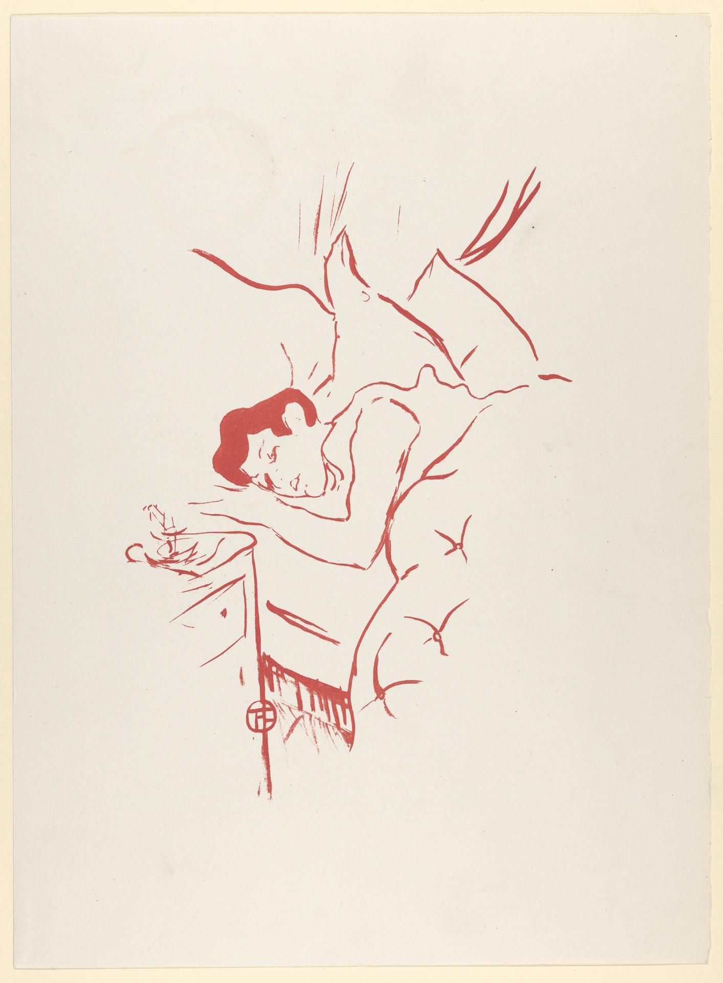 Henri de Toulouse-Lautrec — Dein Mund (aus Les Vieilles Histoires) (1893, Met-Objekt 886)