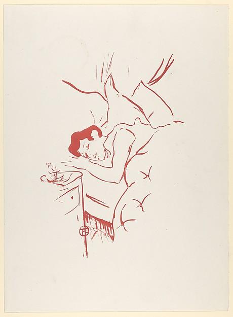 Henri de Toulouse-Lautrec — Dein Mund (aus Les Vieilles Histoires) (1893, Met-Objekt 868)